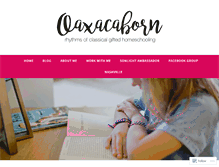 Tablet Screenshot of oaxacaborn.com